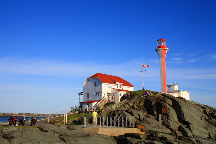 The Cape Forchu lighthouse is a must-do if you're in the Yarmouth area. The view is fantastic, and the roads to get there are a real treat. Photo: Zac Kurylyk