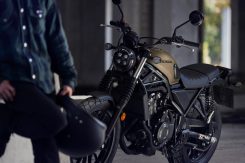 The 2025 Honda CL500 gets a makeover. Sort of. PHOTO CREDIT: Honda