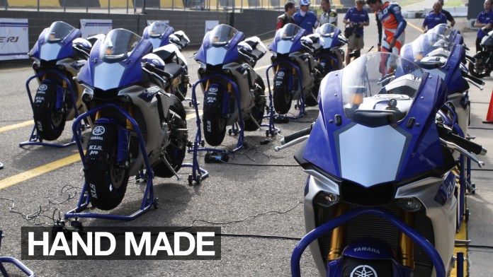At 99% of press launches, the machines at hand are pre-production models that are entirely hand made from many prototype parts. 