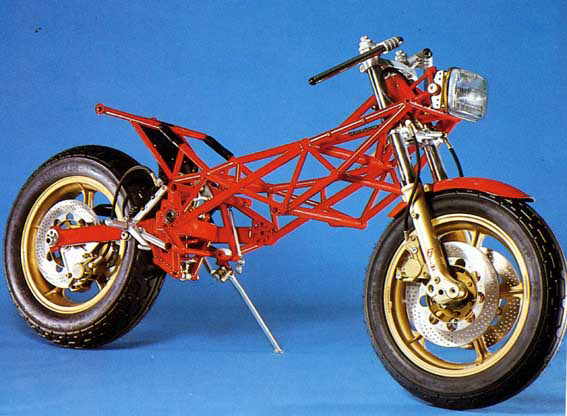 Some assembly required : the 1982 Biota KB-2 took the strong power plant of a Kawasaki GpZ but replaced everything else with race track inspired technology. The result was Japanese muscle in a package that could handle.
