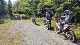 Some routes were not passable like they had been in previous years, but riders adapted their plans. Photo: Charles Landry