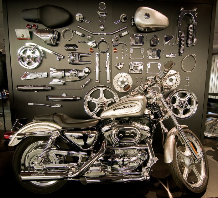 Official Harley-Davidson accessories, engineered to work right, and available right at the dealer make happy customers.