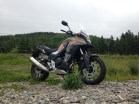 Honda CB500X conquers smooth, round rocks and tiny shrubs