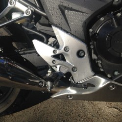 Alloy frame cover plates look good, but are cheaply finished.