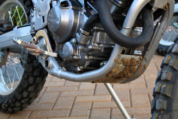 The frame protects the engine when the going gets dirty, but a good skid plate would still be a wise investment for off-roading. Photo: Zac Kurylyk