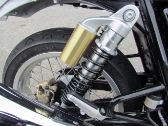 Suspension components are by Gabriel.