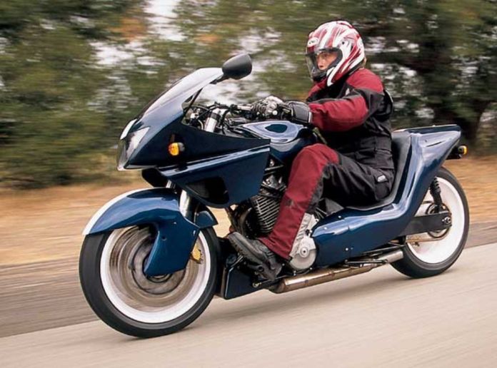 Manufactured in low numbers and sold as the ultimate American sport touring machine, the Gurney Gator was nevertheless inspired by the belief that a low center of gravity equalled better handling.