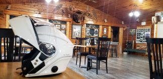 A dining room to myself at Adair's.