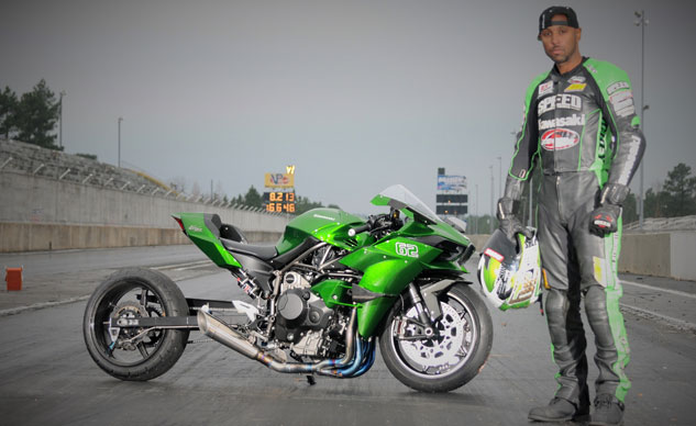 Rickey Gadson Kawasaki H2R