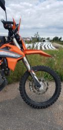 The WP suspension is descended from previous-gen equipment on KTM's enduro models. Photo: Zac Kurylyk